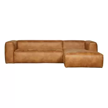 Coltar din piele reciclata WOOOD Bean, maro imagine