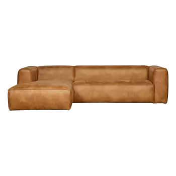 Coltar din piele reciclata WOOOD Bean, maro imagine