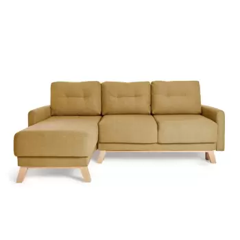 Coltar extensibil variabil Debut Pop, galben imagine