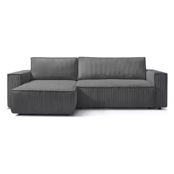 Coltar extensibil velur Bobochic Paris Nihad, gri inchis imagine