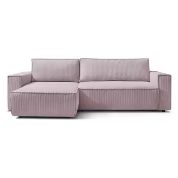 Coltar extensibil velur Bobochic Paris Nihad, roz deschis imagine