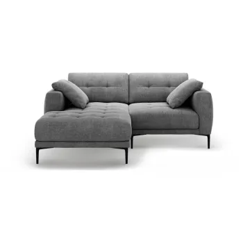 Coltar gri (cu colt pe partea dreapta/cu sezlong) Bemy - Micadoni imagine