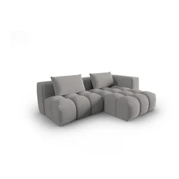 Coltar gri (cu colt pe partea stanga/cu sezlong) Verona - Cosmopolitan Design imagine