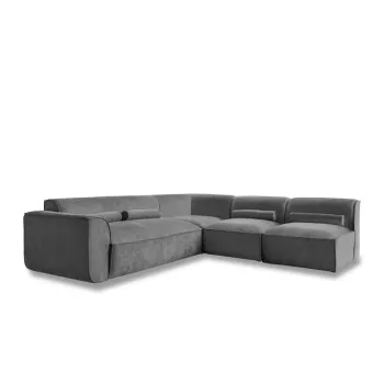 Coltar gri (cu colt pe partea stanga ) Flex Felix - Miuform imagine