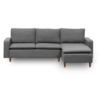 Coltar gri (cu colt pe partea stanga ) Lungo - Balcab Home imagine