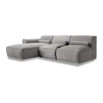 Coltar gri deschis (cu colt pe partea dreapta) Flex Felix - Miuform imagine