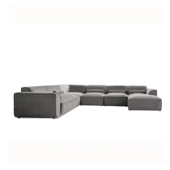 Coltar gri deschis (cu colt pe partea dreapta/in forma de 