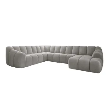 Coltar gri deschis (cu colt pe partea dreapta/in forma de 