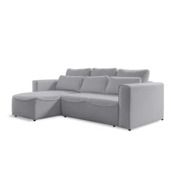 Coltar gri deschis extensibil (colt variabil) Homely Tommy - Miuform imagine