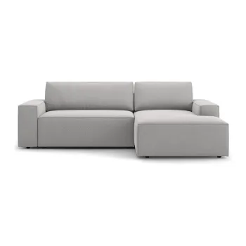 Coltar gri deschis extensibil (cu colt pe partea stanga ) Jodie - Micadoni Home imagine