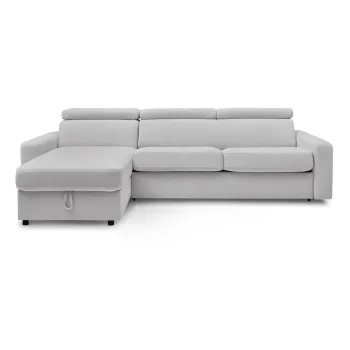 Coltar gri deschis extensibil (cu colt variabil) Monaco - Bobochic Paris imagine