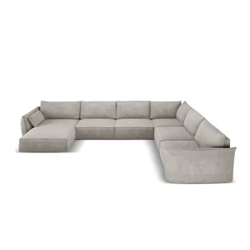 Coltar gri deschis (pe partea stanga) Vanda - Mazzini Sofas imagine