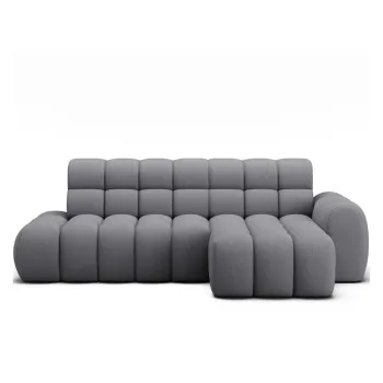 Coltar gri extensibil (cu colt pe partea stanga/cu sezlong) Ceedro - ELTAP imagine