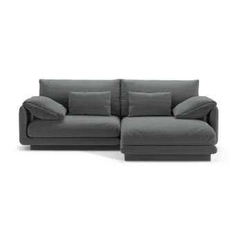 Coltar gri inchis (cu colt pe partea stanga ) Torino - Micadoni Home imagine