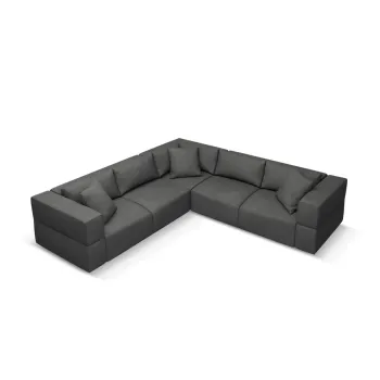 Coltar gri inchis (cu colt variabil) Esther - Milo Casa imagine