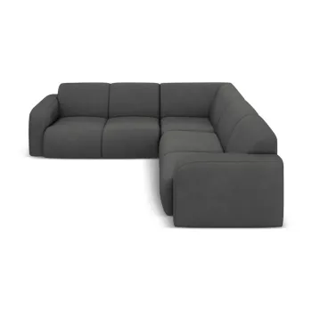 Coltar gri inchis (cu colt variabil/in forma de 