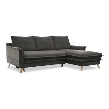 Coltar gri inchis extensibil (cu colt pe partea stanga ) Charming Charlie - Miuform imagine