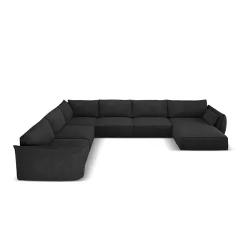 Coltar gri inchis (pe partea dreapta) Vanda - Mazzini Sofas imagine