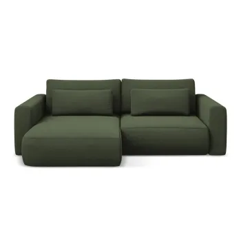 Coltar kaki extensibil/cu spatiu de depozitare (cu colt pe partea dreapta/cu sezlong) Kapua - Makamii imagine