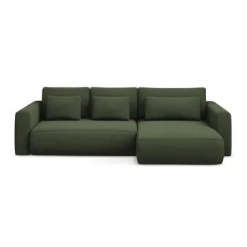 Coltar kaki extensibil/cu spatiu de depozitare (cu colt pe partea stanga/cu sezlong) Kapua - Makamii imagine