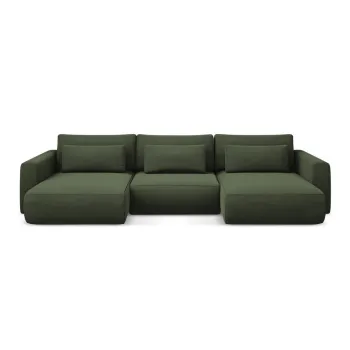 Coltar kaki extensibil/cu spatiu de depozitare (in forma de 