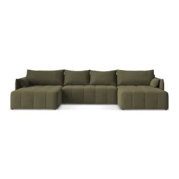 Coltar kaki extensibil/cu spatiu de depozitare (in forma de 