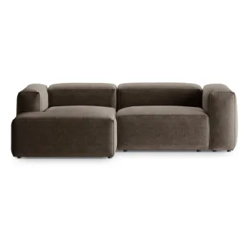 Coltar maro (cu colt pe partea dreapta/cu sezlong) Bergano - Cosmopolitan Design imagine