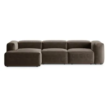 Coltar maro (cu colt pe partea dreapta/cu sezlong) Bergano - Cosmopolitan Design imagine