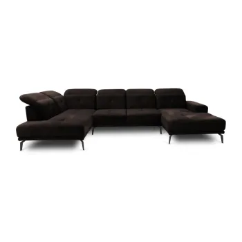 Coltar maro inchis (cu colt pe partea dreapta/in forma de 