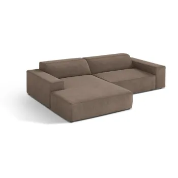 Coltar modular bej (cu colt pe partea dreapta/cu sezlong) Jodie - Micadoni imagine