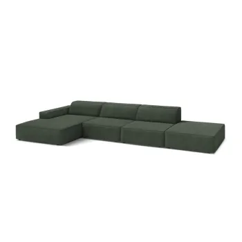 Coltar modular petrol (cu colt pe partea dreapta/cu sezlong) Jodie - Micadoni imagine