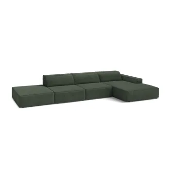 Coltar modular petrol (cu colt pe partea stanga/cu sezlong) Jodie - Micadoni imagine