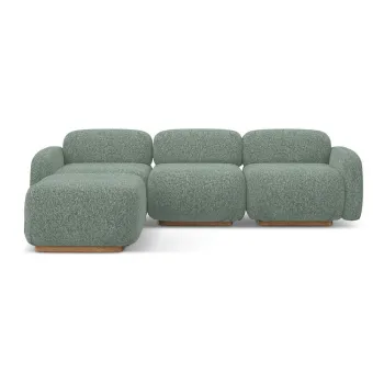 Coltar modular verde deschis (cu colt variabil) Ailani - Makamii imagine