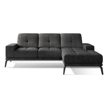 Coltar negru (cu colt pe partea stanga/cu sezlong) Torrense - ELTAP imagine