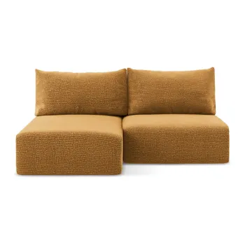 Coltar portocaliu extensibil/cu spatiu de depozitare (cu colt pe partea dreapta) Kalena - Makamii imagine