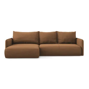 Coltar portocaliu extensibil/cu spatiu de depozitare (cu colt pe partea dreapta) Nanea - Makamii imagine