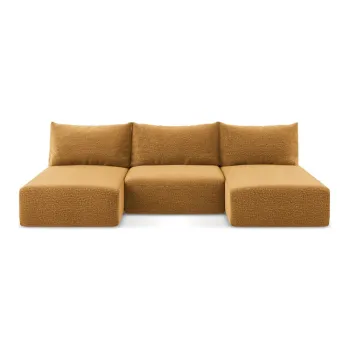 Coltar portocaliu extensibil/cu spatiu de depozitare Kalena - Makamii imagine