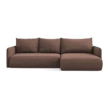 Coltar roz extensibil/cu spatiu de depozitare (cu colt pe partea stanga) Nanea - Makamii imagine