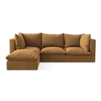 Coltar teracota (cu colt pe partea dreapta/cu sezlong) Manao - Makamii imagine