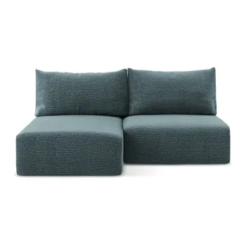 Coltar turcoaz extensibil/cu spatiu de depozitare (cu colt pe partea dreapta) Kalena - Makamii imagine