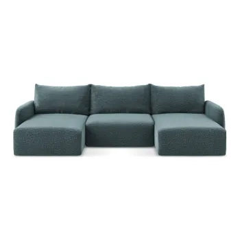 Coltar turcoaz extensibil/cu spatiu de depozitare Kalena - Makamii imagine