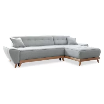 Coltar variabil extensibil Miuform Dazzling Daisy, gri deschis imagine