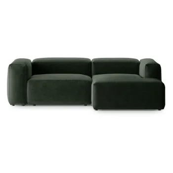 Coltar verde (cu colt pe partea stanga/cu sezlong) Bergano - Cosmopolitan Design imagine