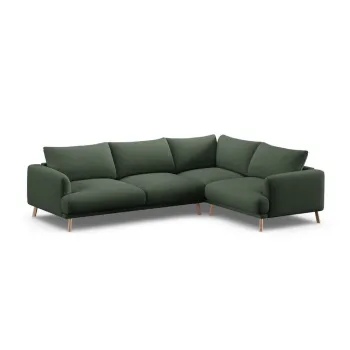 Coltar verde (cu colt pe partea stanga/cu sezlong) Naomi - Micadoni imagine