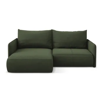 Coltar verde extensibil/cu spatiu de depozitare (cu colt pe partea dreapta) Nanea - Makamii imagine