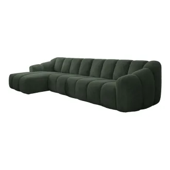 Coltar verde inchis (cu colt pe partea dreapta/cu sezlong) Shell - Miuform imagine