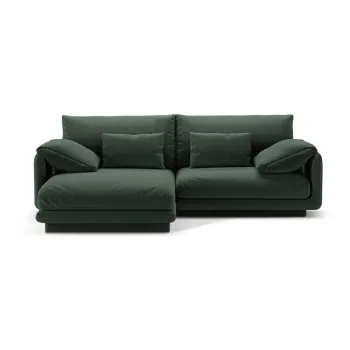 Coltar verde inchis (cu colt pe partea dreapta) Torino - Micadoni Home imagine