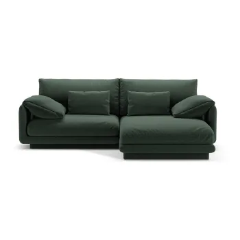 Coltar verde inchis (cu colt pe partea stanga ) Torino - Micadoni Home imagine