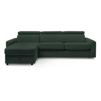 Coltar verde inchis extensibil (cu colt variabil) Monaco - Bobochic Paris imagine