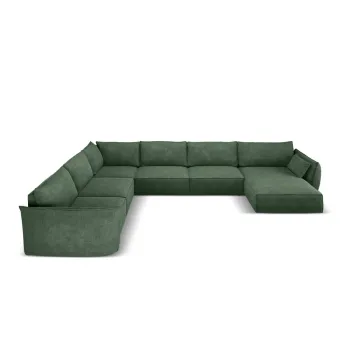 Coltar verde inchis (pe partea dreapta) Vanda - Mazzini Sofas imagine